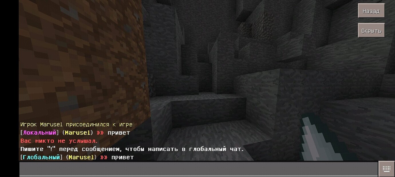 Плагин на глобальный и локальный чат в Minecraft. Унижение локального чата.